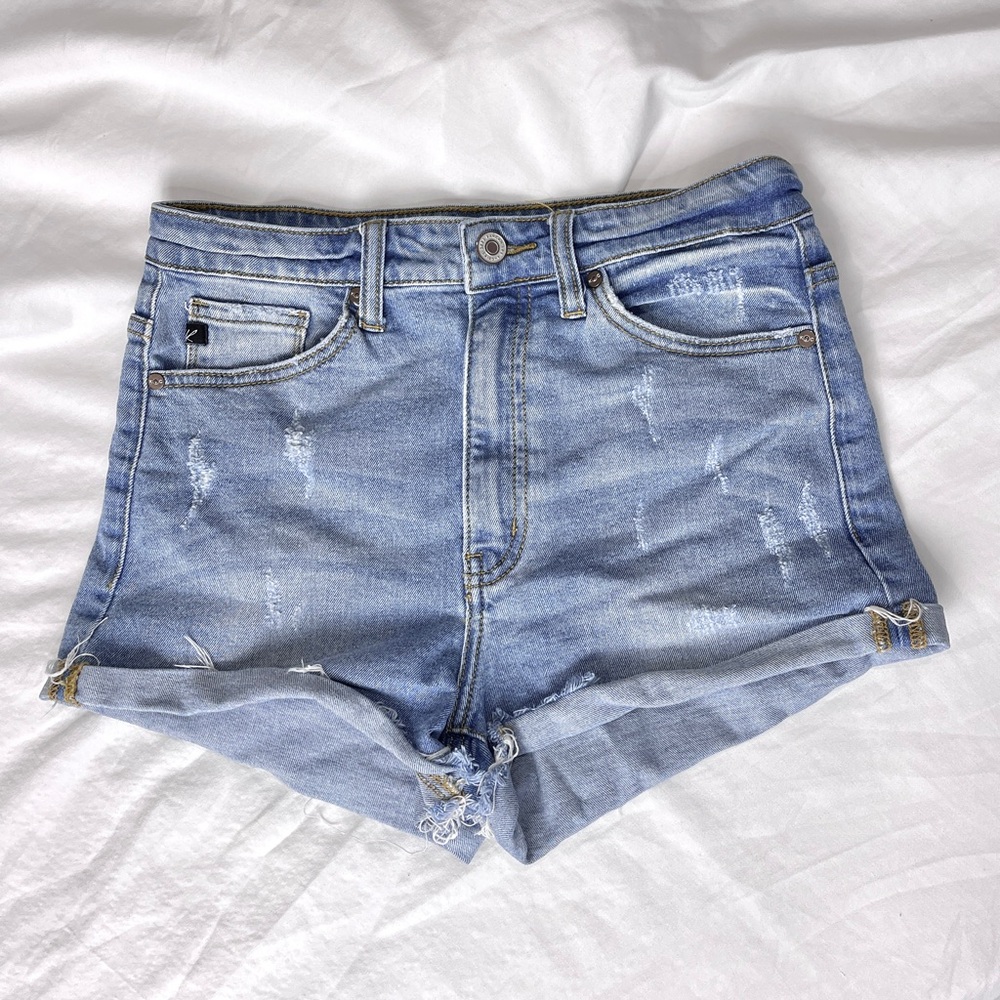 KanCan Denim Blue Women's Hot Shorts